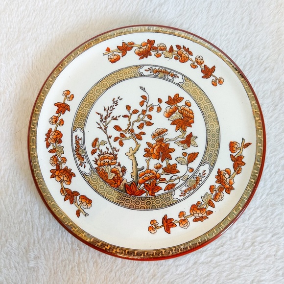 Copeland Spode Indian Tree Trivet 5.75” Vintage - Picture 1 of 9